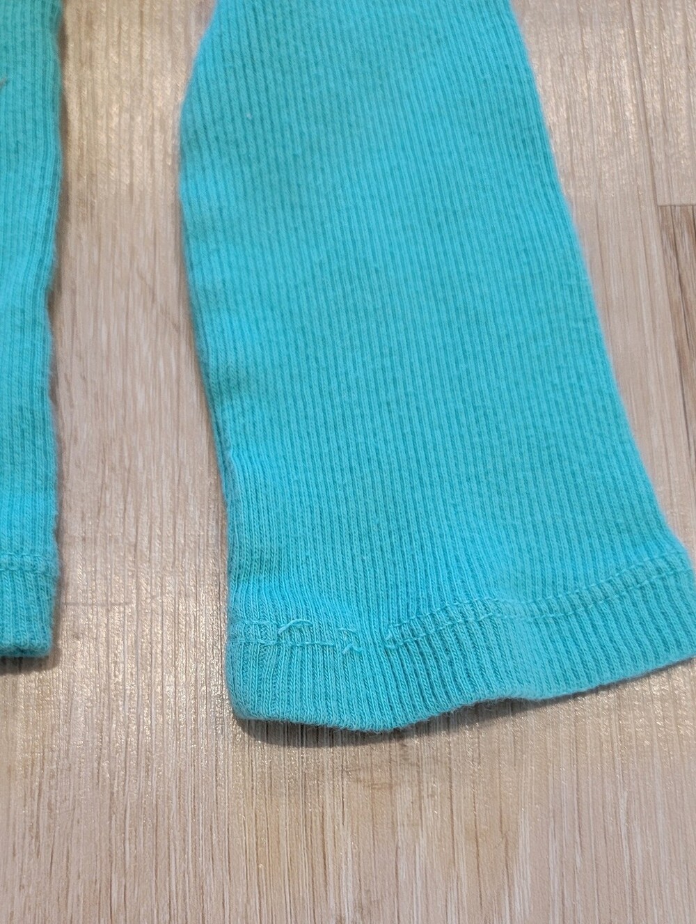 Clearance! Turquoise fitted hoodie - Picture 6 of 7